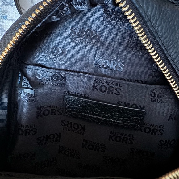 Small Michael Kors Black Mini Backpack. New with tag. - Picture 2 of 6